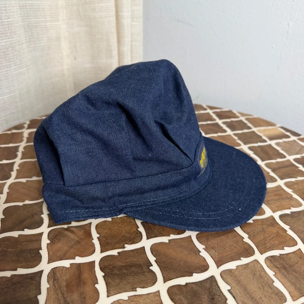 NWT Vintage OshKosh B'Gosh Denim Hat Snap Back Kids Youth‎ Size 2-7 Years USA